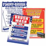 Foamy Brush Signs