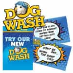 Dog Wash Signs