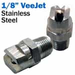 1/8" Stainless Steel Metal VeeJet