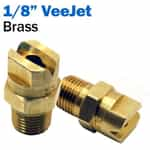 Brass Body 1/8" VeeJet Tips