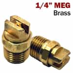 1/4" MEG Brass