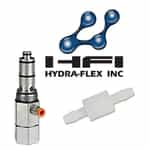 Hydra-Flex Logo and Valve