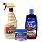 3 Blue Magic Car Cleaning Products