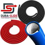 Dura-Slide hose with logo