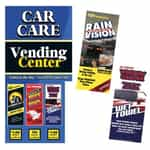 Car Wash Vending Machine Decals