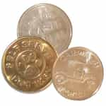 High Security Car Wash Tokens