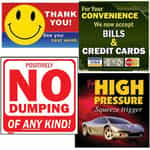 Car Wash Signs for Professional Carwash Sites