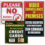 Car Wash Signs