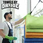 professional window cleaning towel