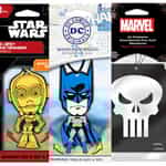 Pop Culture Air Fresheners - Star Wars, DC Comics, Marvel