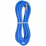 17' Blue 3/8" Single Wirebraid Hose with 3/8" MPE