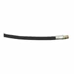 HA204WBK0101 Black Wirebraid Hose with 1/4" Pipe Ends