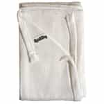 Folded White Cotton Towel 37WV - 100pk