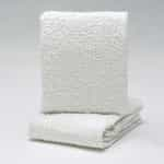 Quick Dry Folded White Terry Towel