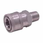 General Pump D10073 Quick Disconnect, Stainless Steel, 1/4 in. NPT-M x 1/4 in. Coupler