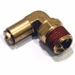 20-086 Push-In Male 90 Degree Swivel Fitting - 1/4 Inch X 3/8 Inch