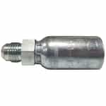 MJ-06-06 Crimpable Hose Swivel Fitting - 3/8" Hose x 3/8" JIC 37° Male