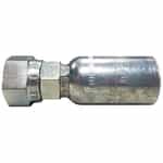 FPX-06-06 Crimpable Dead Swivel - 3/8" Hose x 3/8" NPSM Female Pipe