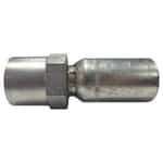 FP-06-08 Crimpable Hose Swivel Fitting - 3/8" Hose x 1/2" NPTF Female Pipe