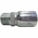 MPX-16-16 Crimp Style Fitting - 1" Male and a 1" Wire Braided Hose Connection