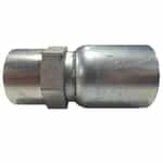 FP-16-16 Female 1 Inch Hose x 1 Inch NPTF Pipe Crimp Fitting