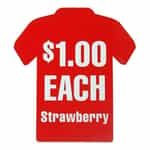 JPSO7 Jenray Smelly Shirts Strawberry Overlay