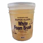 Super Kleen White Foam Brush - 5 Gallon
