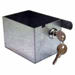 300-A69 Laurel Metal Lockable Drop Shelf Vendor Coin Box