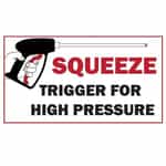 SI0127 High Pressure Spray Gun Sign