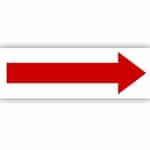 SI0119 Kleen-Rite Arrow - 4"x15"