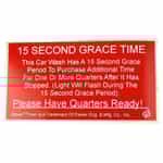 06-1038-2040 Need Extra Time Sticker