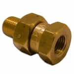 Kleen-Rite Brass 1/4 M x 1/4 F In-Line Swivel