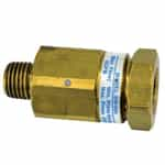 Fluid Controls SW-504-HP Ball Bearing Swivel, Brass