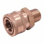 General Pump D10004 Quick Disconnect, Brass 3/8 in. NPT-M x 3/8 in. Coupler