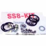 Super Swivels 3616 Double Bearing Swivels with AFLAS Seals Repair Kit, 1/2 In.