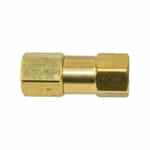 Kleen-Rite 7680 Brass Check Valve - 3/8 In FxF, 3000 PSI, 4 GPM, Viton