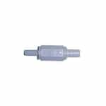 SMC 5721990 PVC Check Valve, 1/4 In. Hose Barbs