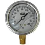 OCI Instruments 3034L 200L Liquid-Filled Pressure Gauge