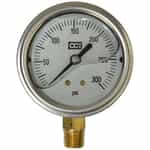 OCI Instruments 3034L 300L Liquid-Filled Pressure Gauge