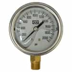 OCI Instruments 3034L 2000L Liquid-Filled Pressure Gauge