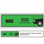Wax Menu Strip