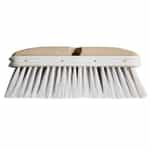 White Truck Brush