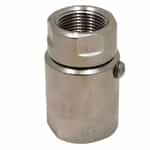 Super Swivel 15098 SS12DBFP75XFP75-304-AL Stainless Steel Inline Swivel