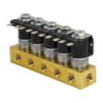 Kip Valves 24V Metering 5 Outlet Manifold Block