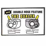 Yellow Dualer Decal - 15092