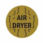 CB034614 Air Dryer Circle Decal