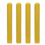 Yellow Ideal Shield Pole Covers BPD-YL-06-84-S