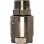 1254 Super Swivels High Temperature Straight Swivel - 1.25 Inch NPTM X 1.25 Inch NPTF