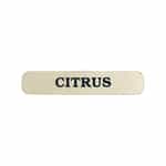 Citrus Fragrance Machine Decal