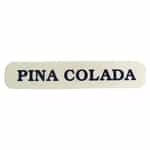 Pina Colada Fragrance Machine Decal